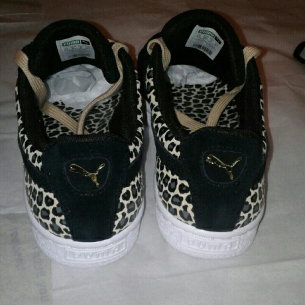 🚨 NEW Puma Leopard print Women size 8 - Picture 2 of 7